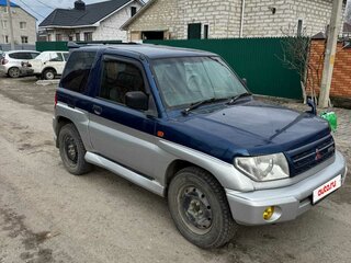 1998 Mitsubishi Pajero iO, синий, 460000 рублей, вид 3
