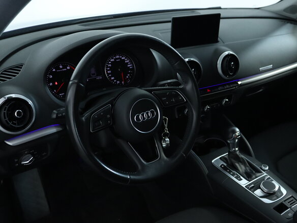 2017 Audi A3 III (8V) Рестайлинг, синий, 1747900 рублей - вид 14