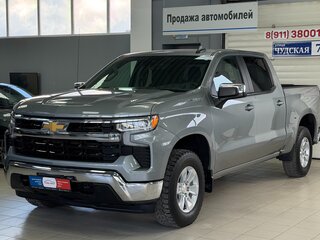 2025 Chevrolet Silverado Double Cab IV (T1XX) Рестайлинг, серый, 6399000 рублей, вид 3