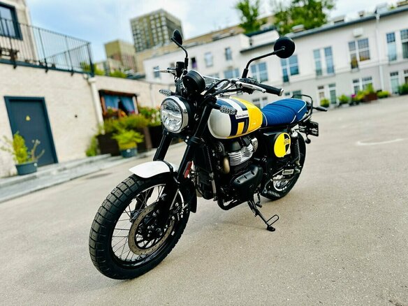2026 Royal Enfield Bear 650, жёлтый - вид 17