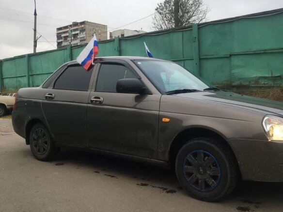 2017 Lada (ВАЗ) Priora I Рестайлинг, коричневый, 720000 рублей - вид 1