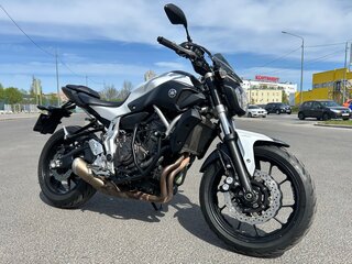 2015 Yamaha MT-07 (FZ-07), белый, 550000 рублей, вид 1