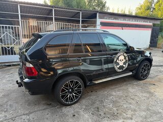 2003 BMW X5 3.0d I (E53), чёрный, 1150000 рублей, вид 4