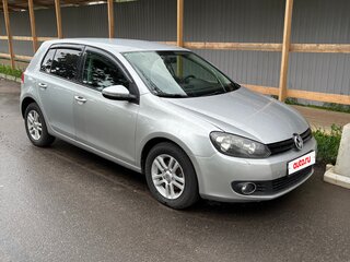 2010 Volkswagen Golf VI, серебристый, 660000 рублей, вид 2