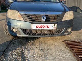 2012 Renault Logan I Рестайлинг, синий, 440000 рублей, вид 2