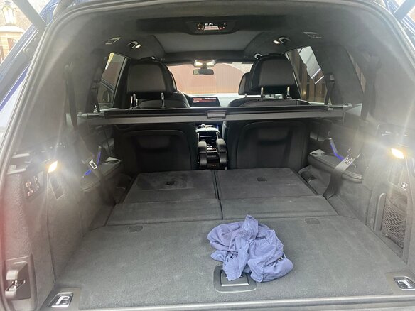 2020 BMW X7 40d I (G07), синий, 10500000 рублей - вид 15