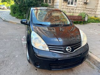 2011 Nissan Note I Рестайлинг, чёрный, 570000 рублей, вид 2