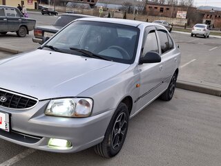 2006 Hyundai Accent ТагАЗ II, серебристый, 230000 рублей, вид 4