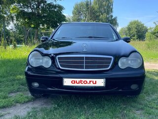 2000 Mercedes-Benz C-Класс 200 II (W203), чёрный, 600000 рублей, вид 3