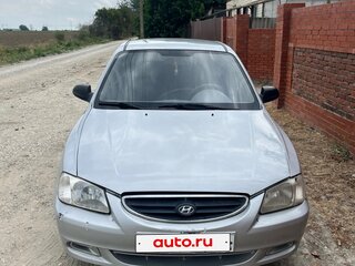 2002 Hyundai Accent II, серебристый, 250000 рублей, вид 2