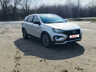 2024 Lada (ВАЗ) Vesta SW Cross I Рестайлинг (NG), серебристый, 1550000 рублей, вид 2