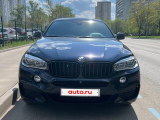 2017 BMW X6 40d II (F16), чёрный, 4350000 рублей, вид 2