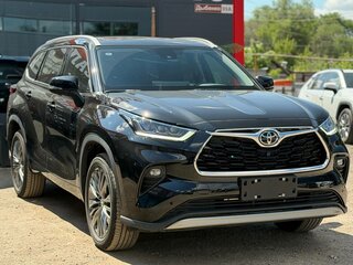 2026 Toyota Highlander IV (XU70), чёрный, 5090000 рублей, вид 4