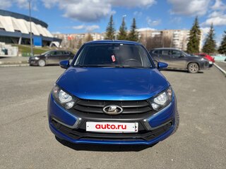 2020 Lada (ВАЗ) Granta I Рестайлинг, синий, 550000 рублей, вид 2