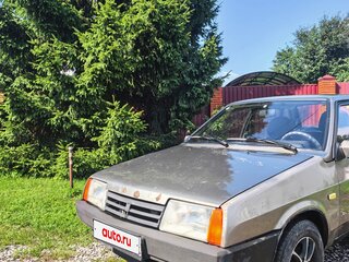 2002 Lada (ВАЗ) 21099, серебристый, 150000 рублей, вид 2