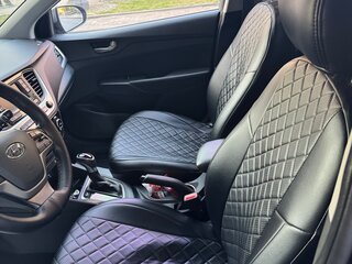2017 Hyundai Solaris II, серебристый, 1170000 рублей, вид 4