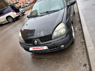 2003 Renault Clio II Рестайлинг, чёрный, 260000 рублей, вид 1