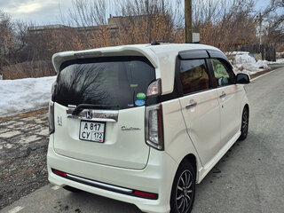 2016 Honda N-WGN I Рестайлинг, белый, 960000 рублей, вид 5