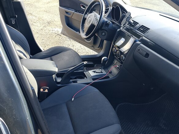 2008 Mazda 3 I (BK) Рестайлинг, серый, 499000 рублей - вид 13