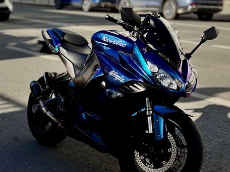 2012 Kawasaki Z 1000SX, зелёный, 700000 рублей, вид 3