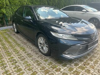 2020 Toyota Camry VIII (XV70), синий, 3500000 рублей, вид 2