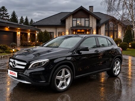 2014 Mercedes-Benz GLA 250 I (X156), чёрный, 1700000 рублей, вид 3