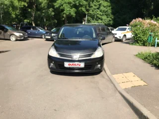 2012 Nissan Tiida I Рестайлинг, чёрный, 255000 рублей, вид 1
