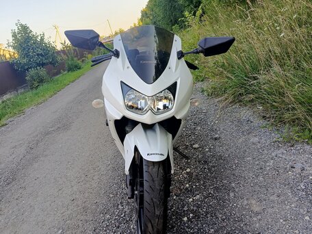 2011 Kawasaki Ninja 250R, белый, 315000 рублей, вид 5