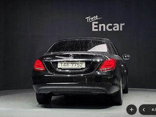 2018 Mercedes-Benz C-Класс 200 BlueTEC IV (W205), чёрный, 1550000 рублей, вид 4