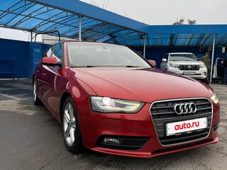 2015 Audi A4 IV (B8) Рестайлинг, красный, 1350000 рублей, вид 3