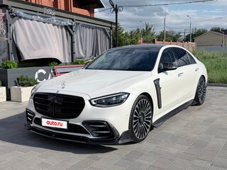 2021 Mercedes-Benz S-Класс 450 Long 4MATIC VII (W223), белый, 10350000 рублей, вид 1