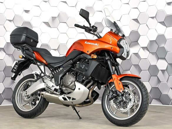2007 Kawasaki Versys 650, оранжевый