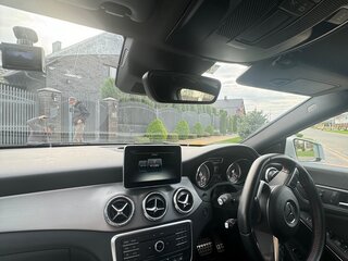 2016 Mercedes-Benz CLA 180 I (C117, X117), серебристый, 1695000 рублей, вид 3