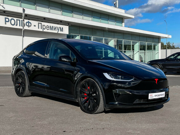 2023 Tesla Model X Plaid I Рестайлинг, чёрный, 7699000 рублей - вид 2