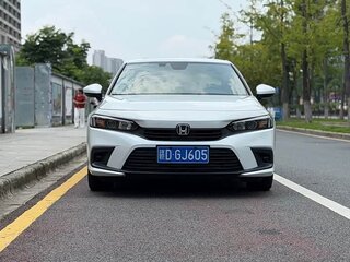 2022 Honda Civic XI, белый, 1458000 рублей, вид 2