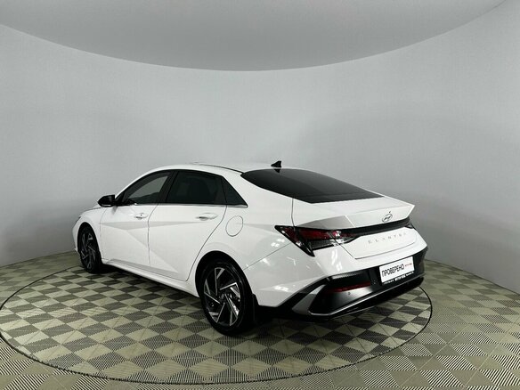 2023 Hyundai Elantra VII (CN7) Рестайлинг, белый - вид 6
