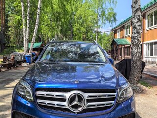 2017 Mercedes-Benz GLS 350 d I (X166), синий, 4280000 рублей, вид 3