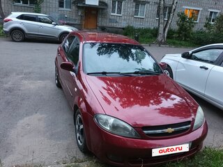 2008 Chevrolet Lacetti I, красный, 380000 рублей, вид 1