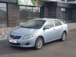 2008 Toyota Corolla X (E140, E150), голубой, 760000 рублей, вид 1