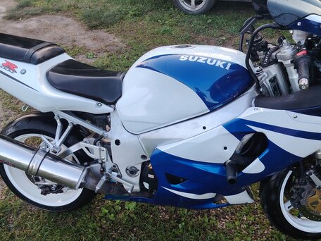 1997 Suzuki GSX-R 750, синий, 300000 рублей, вид 5