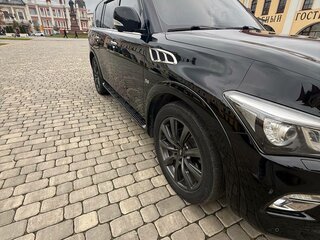 2015 Infiniti QX80 I Рестайлинг, чёрный, 2700000 рублей, вид 2