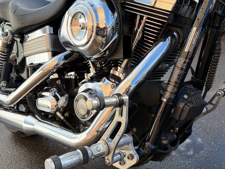 2008 Harley-Davidson Dyna Low Rider, чёрный, 760000 рублей, вид 2