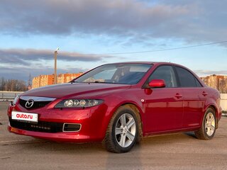 2005 Mazda 6 I (GG) Рестайлинг, красный, 570000 рублей, вид 2