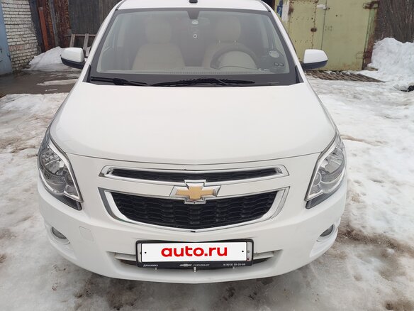 2021 Chevrolet Cobalt II Рестайлинг, белый, 1100000 рублей