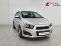 2013 Chevrolet Aveo II, серебристый - вид 2