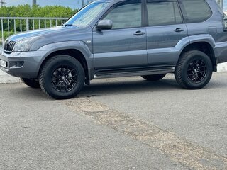 2003 Toyota Land Cruiser Prado 120 Series, серый, 2350000 рублей, вид 1