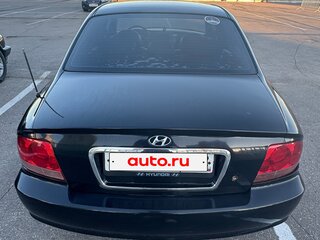 2005 Hyundai Sonata IV (EF) Рестайлинг, чёрный, 345500 рублей, вид 2