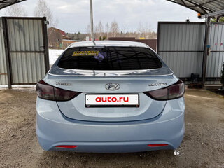 2012 Hyundai Elantra V (MD), голубой, 559000 рублей, вид 4
