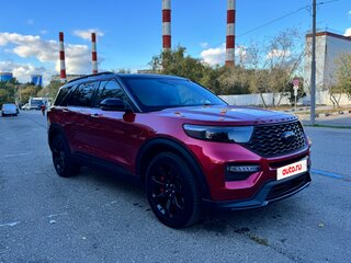 2019 Ford Explorer VI, красный, 3550000 рублей, вид 2