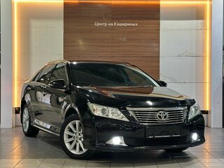 2012 Toyota Camry VII (XV50), чёрный, 1699000 рублей, вид 3